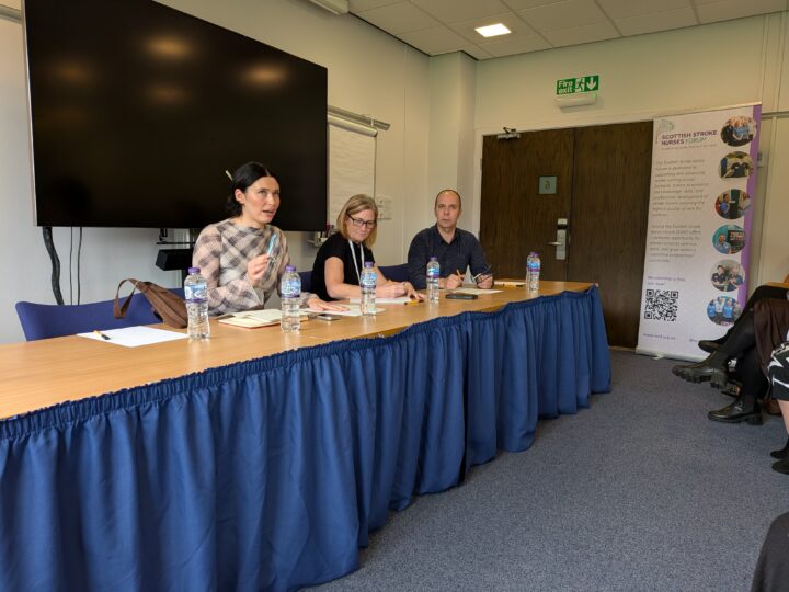 Shot of panellists speaking at breakout sessions.